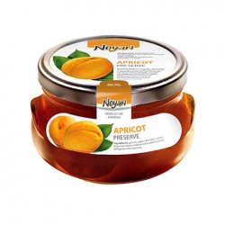 confiture d' abricot d armenie  fruits entiers 454gr