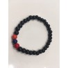 BRACELET PETITES PERLES NOIRES COULEURS ARMENIE