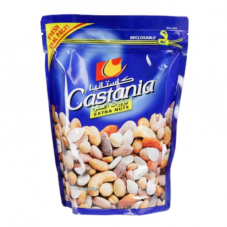 Mélange Apéritif extra nuts 300g - Castania bleu Mélange Apéritif extra nuts 300g - Castania bleu