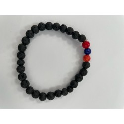 Bracelet boules noires...