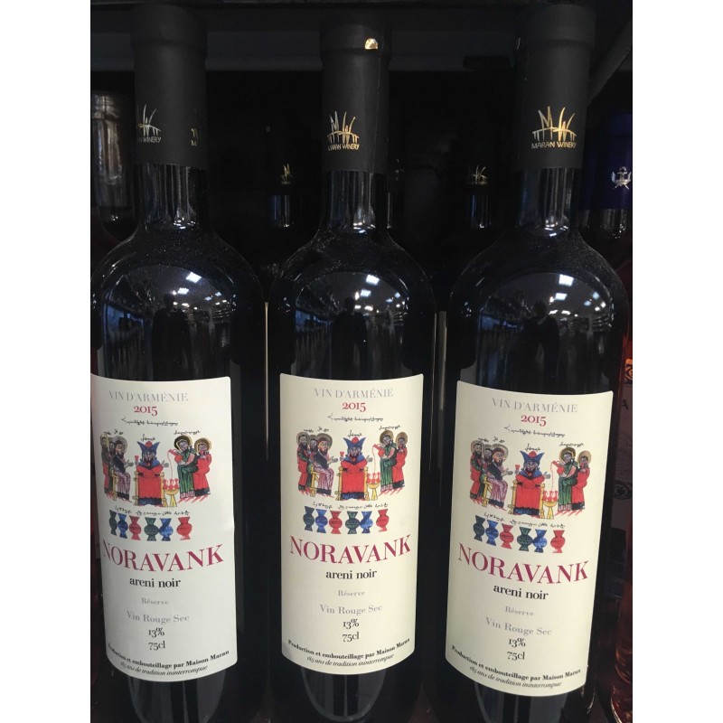 vin noravank vayots dzor  armenie - 75 cl