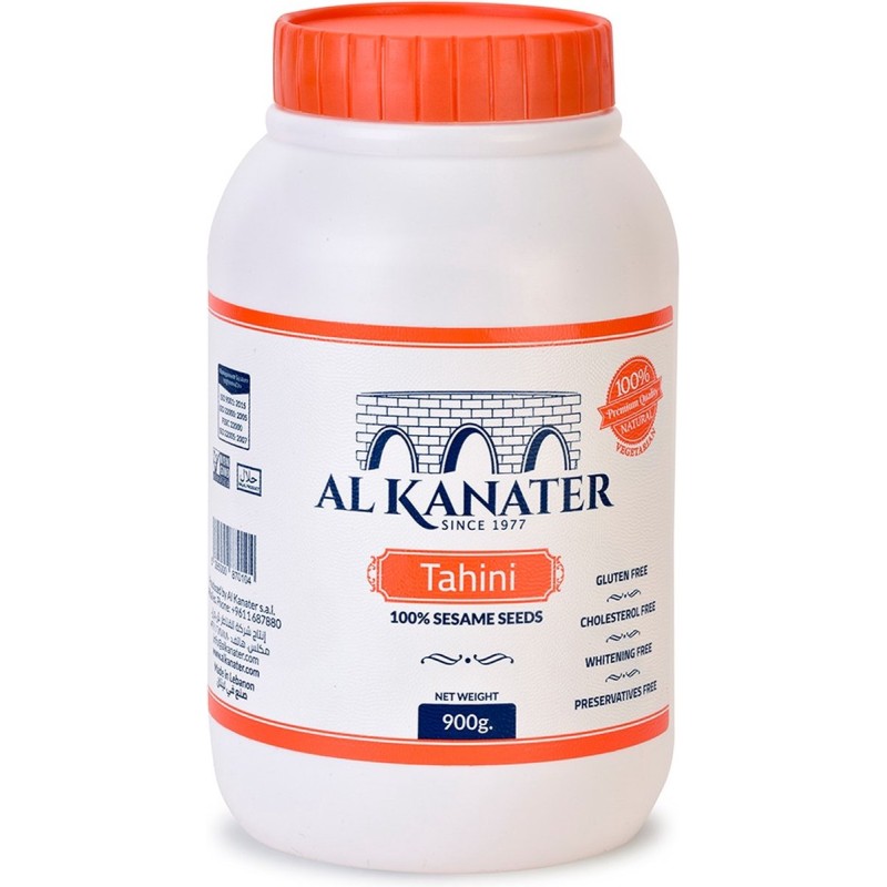Tahin 900g / tahine / tahina / tahini / pate de sesame - ALKANATER 900g -