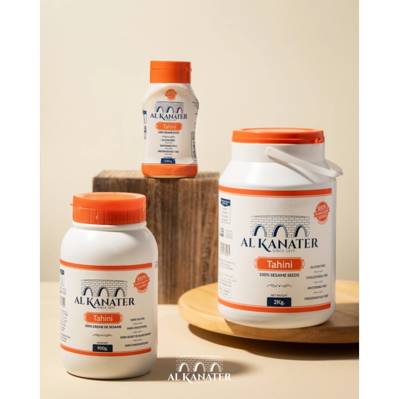 Tahin 330g / tahine / tahina / tahini / pate de sesame - ALKANATER 330g -