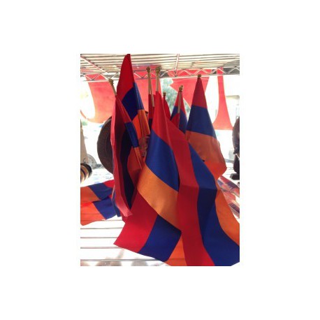 drapeau armenie 12x23cm