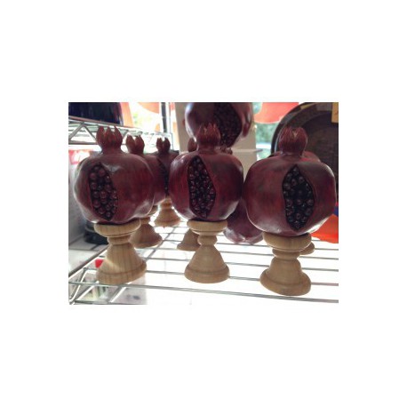 grenade bois sculptee d'armenie grenade bois sculptee d'armenie
