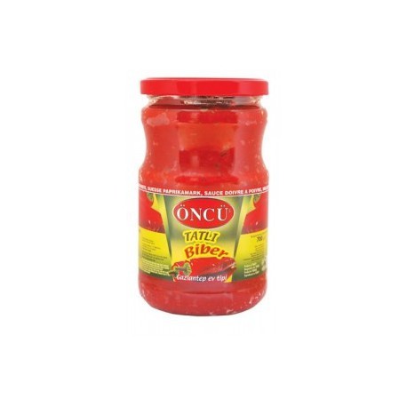 puree de poivron rouge doux - 700 g oncu