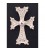 pendentif khatchkar argent traditionnel - croix armenienne argent largeur 22 mm x hauteur 37 mm (bélière comprise)