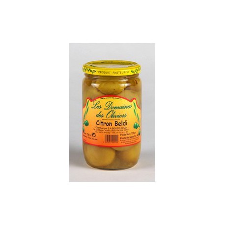 citrons beldi poids net : 700gr